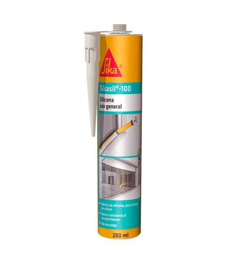 SILICONA ACIDA SIKASIL BLANCO 300ML