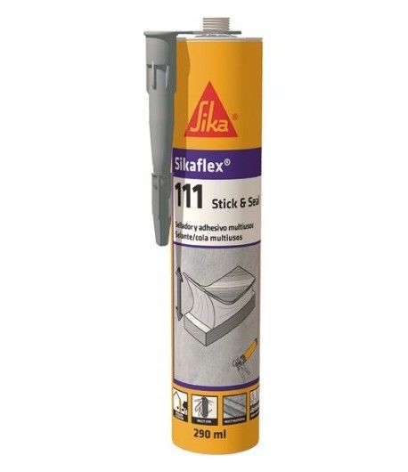 MASILLA POLIURETANO GRIS SIKA 111 290ML