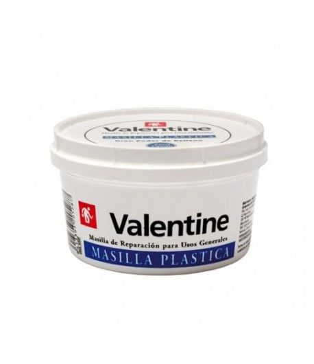 Masilla Plastica Blanca Valentine 250ML