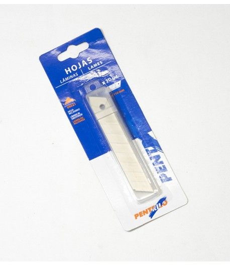 REC  HOJAS CUTTER 10 UDS