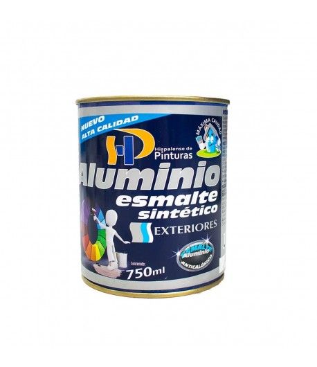 Pintura Anti Calórica Hispalense de Pinturas Aluminio EXT 240º