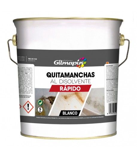 Quitamanchas Rapido al Disolvente Gilmapin