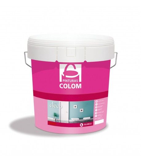 Pintura Plástica Colom Super Cubriente Blanco
