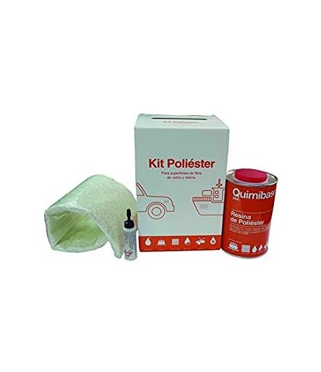 Kit Resina Poliester 1KG