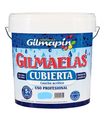 Caucho Acrilico Antigoteras Fibrado Gilmapin | Caucho Impermeabilizante