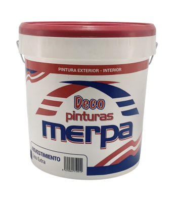 Pintura Plástica Merpa Revestimiento Liso Extra Blanco