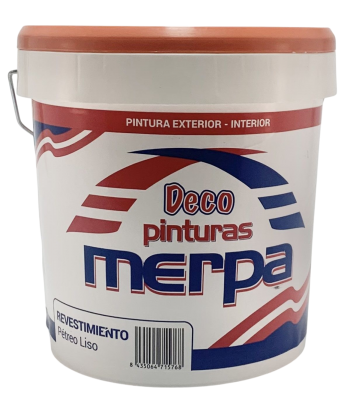 Pintura Plástica Merpa Revestimiento Pétreo Liso Estrella