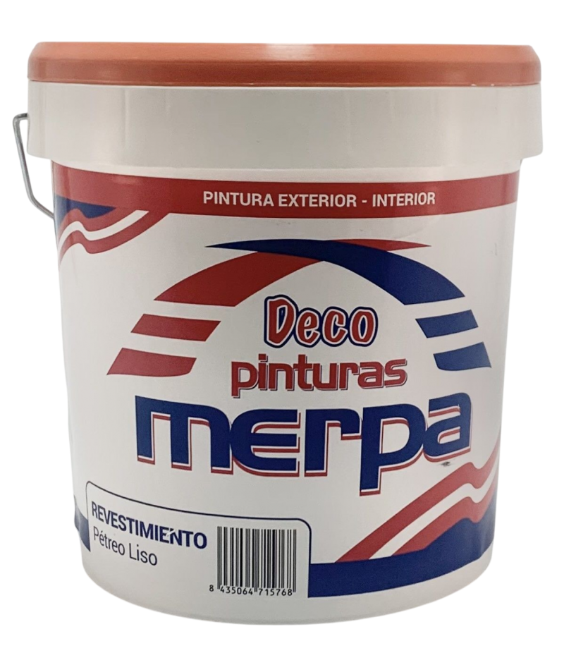 Pintura Plástica Merpa Revestimiento Pétreo Liso Estrella
